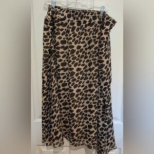 LOFT Leopard Print Women's Skirt